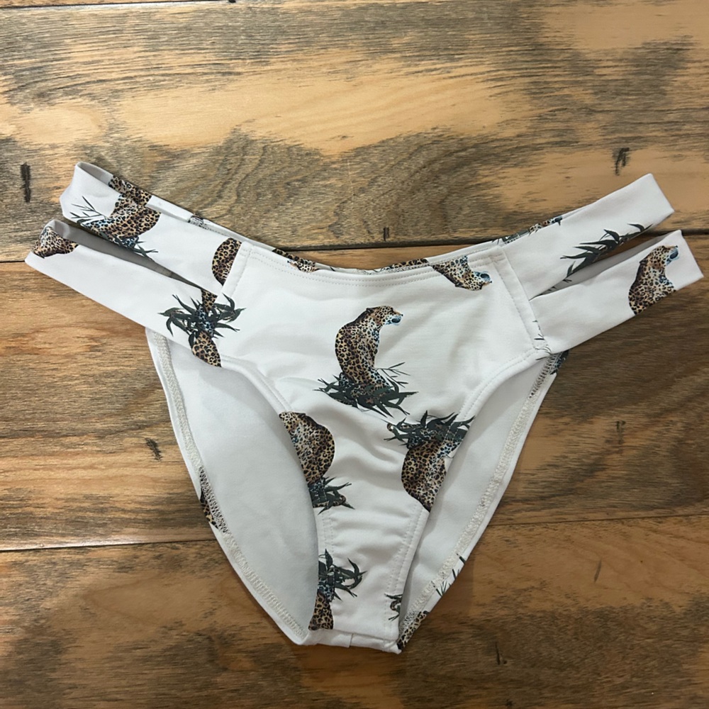 MONTCE SWIM BIKINI BOTTOMS SIZE LARGE